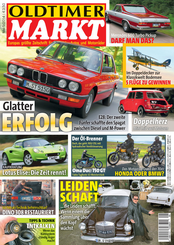 OLDTIMER MARKT 5/2014 – gedruckte Ausgabe