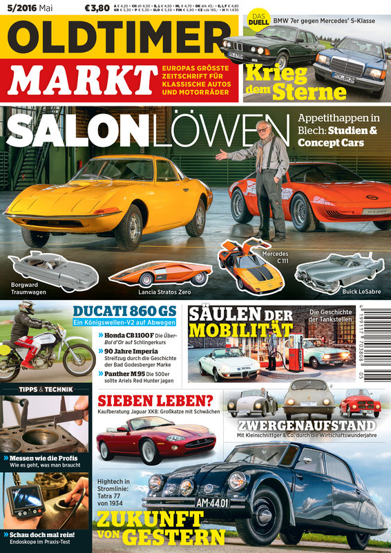 OLDTIMER MARKT 5/2016 – gedruckte Ausgabe