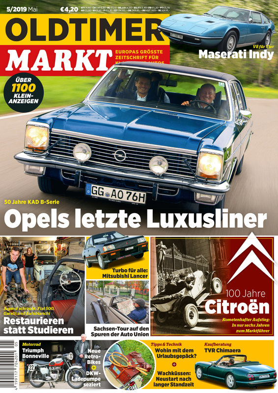 OLDTIMER MARKT 5/2019 – gedruckte Ausgabe