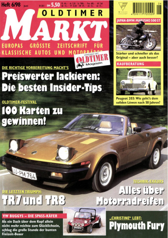 OLDTIMER MARKT 6/1998
