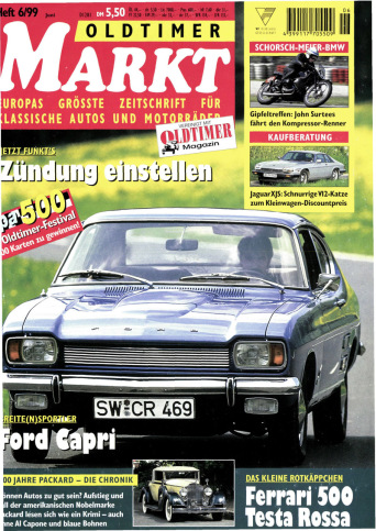 OLDTIMER MARKT 6/1999 – gedruckte Ausgabe
