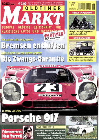 OLDTIMER MARKT 6/2003