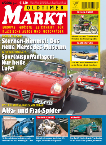 OLDTIMER MARKT 6/2006 – gedruckte Ausgabe