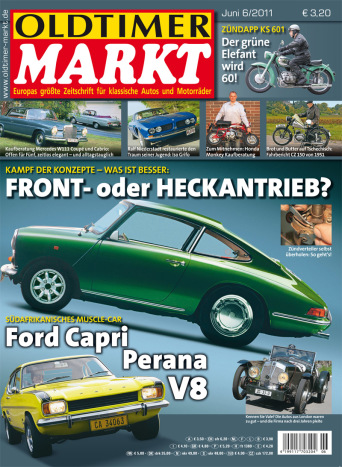 OLDTIMER MARKT 6/2011 – gedruckte Ausgabe