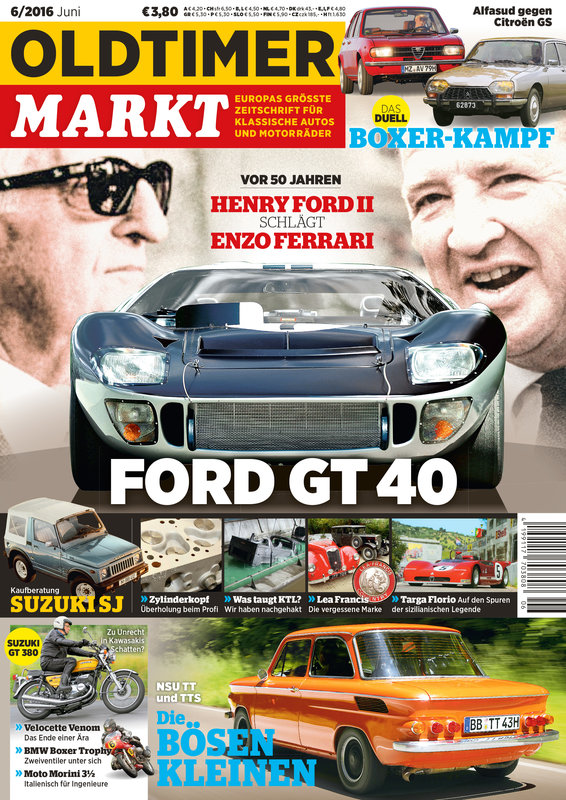 OLDTIMER MARKT 6/2016 – gedruckte Ausgabe