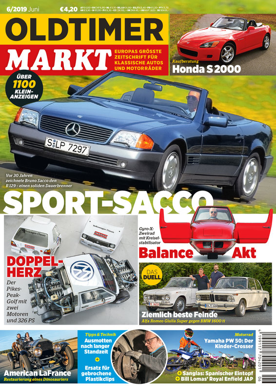 OLDTIMER MARKT 6/2019 – gedruckte Ausgabe