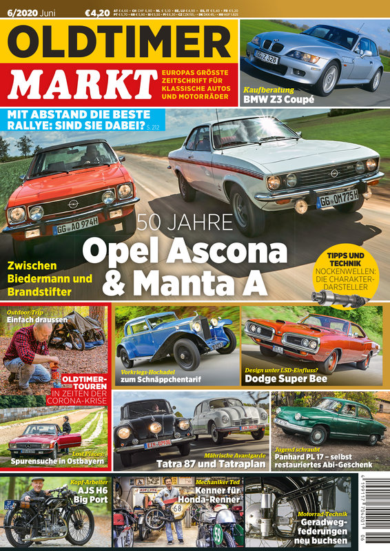 OLDTIMER MARKT 6/2020 – gedruckte Ausgabe