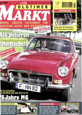 OLDTIMER MARKT 7/1999