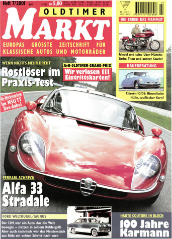 OLDTIMER MARKT 7/2001