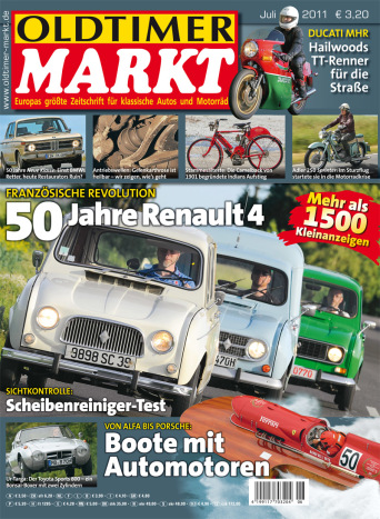 OLDTIMER MARKT 7/2011 – gedruckte Ausgabe