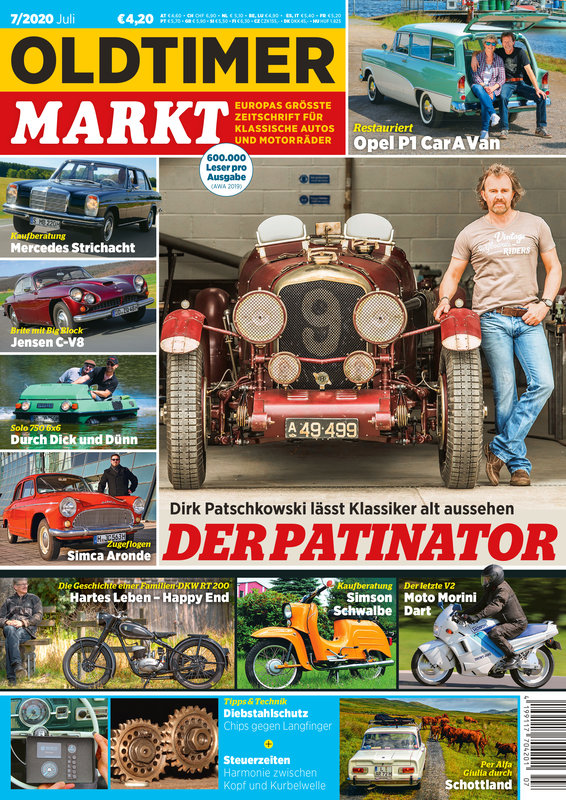 OLDTIMER MARKT 7/2020 – gedruckte Ausgabe