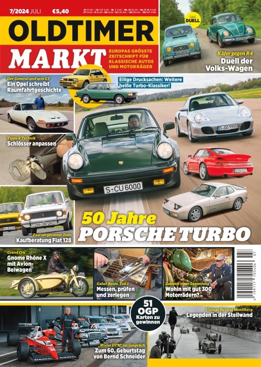 OLDTIMER MARKT 7/2024 gedruckte Ausgabe