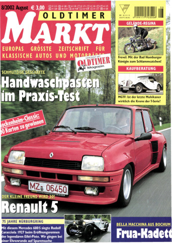 OLDTIMER MARKT 8/2002