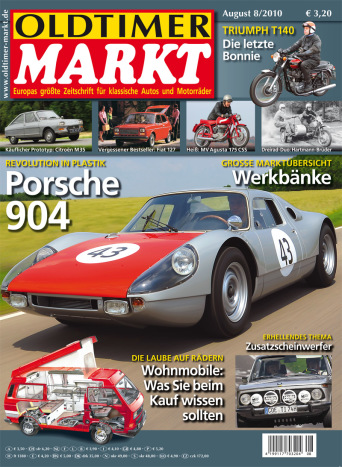 OLDTIMER MARKT 8/2010 – gedruckte Ausgabe