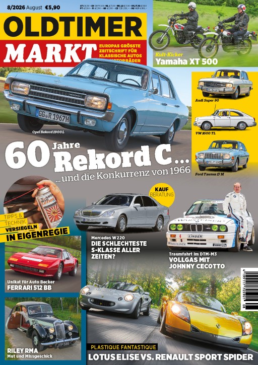 OLDTIMER MARKT 8/2026