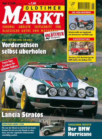 OLDTIMER MARKT 9/2000 – gedruckte Ausgabe
