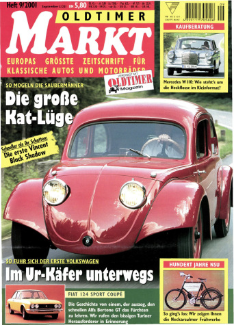 OLDTIMER MARKT 9/2001