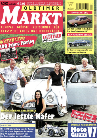 OLDTIMER MARKT 9/2003 – gedruckte Ausgabe