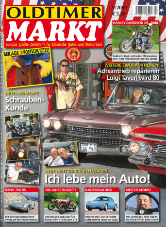 OLDTIMER MARKT 9/2009 – gedruckte Ausgabe