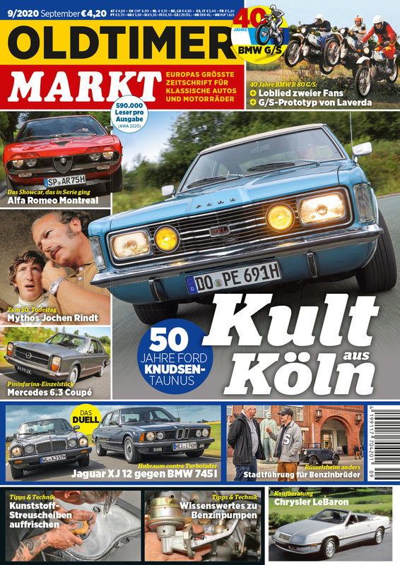 OLDTIMER MARKT 9/2020 – gedruckte Ausgabe