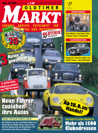 OLDTIMER MARKT 10/2000