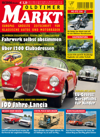 OLDTIMER MARKT 10/2006 – gedruckte Ausgabe