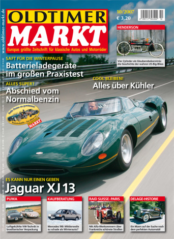 OLDTIMER MARKT 10/2007 – gedruckte Ausgabe