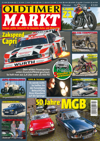 OLDTIMER MARKT 10/2012 – gedruckte Ausgabe