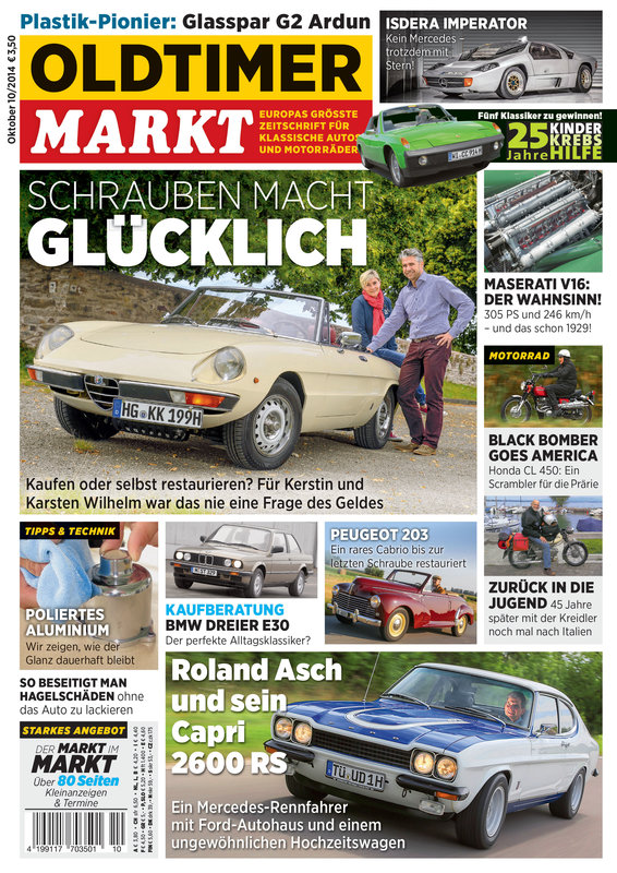 OLDTIMER MARKT 10/2014 – gedruckte Ausgabe