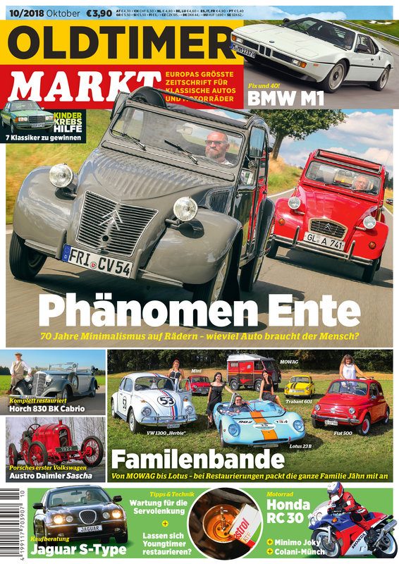 OLDTIMER MARKT 10/2018 – gedruckte Ausgabe