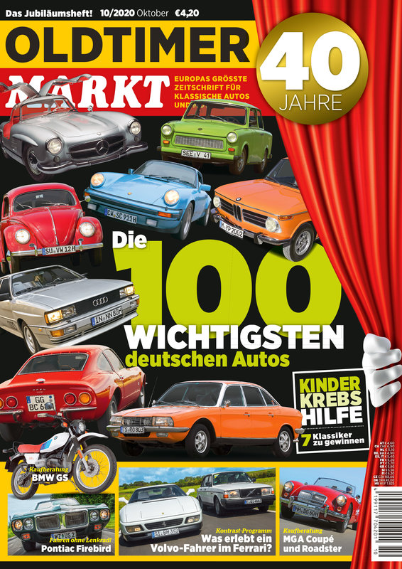 OLDTIMER MARKT 10/2020 – gedruckte Ausgabe