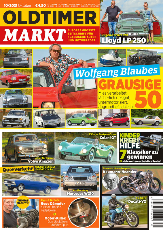 OLDTIMER MARKT 10/2021 – gedruckte Ausgabe