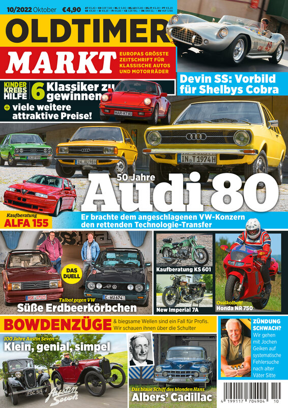 OLDTIMER MARKT 10/2022 – gedruckte Ausgabe