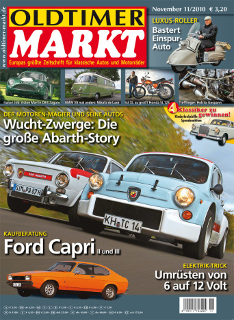 OLDTIMER MARKT 11/2010 – gedruckte Ausgabe
