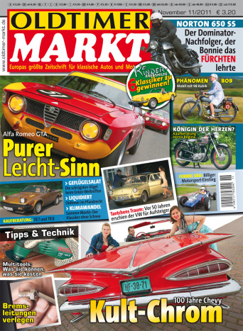 OLDTIMER MARKT 11/2011 – gedruckte Ausgabe