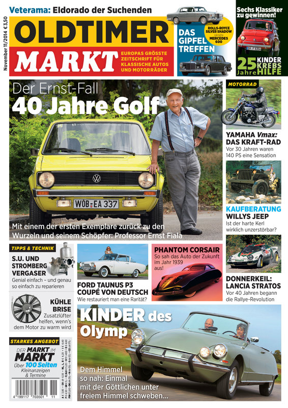 OLDTIMER MARKT 11/2014 – gedruckte Ausgabe
