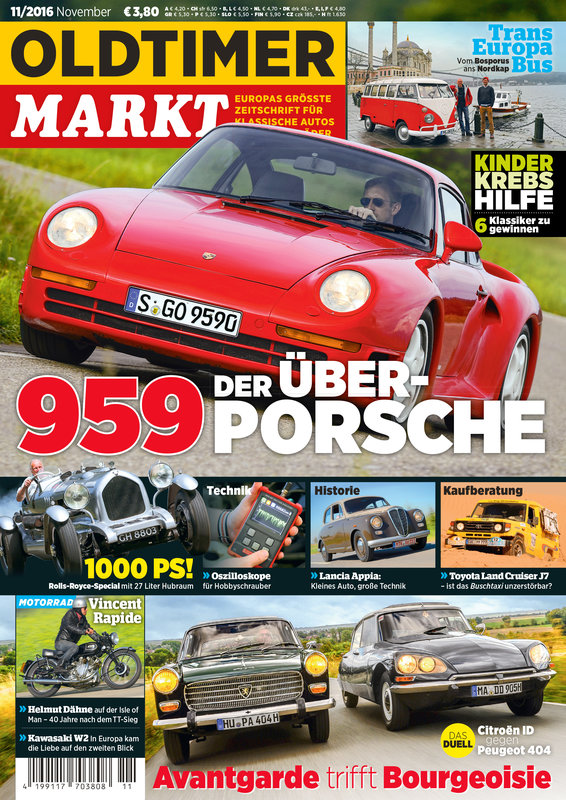 OLDTIMER MARKT 11/2016 – gedruckte Ausgabe