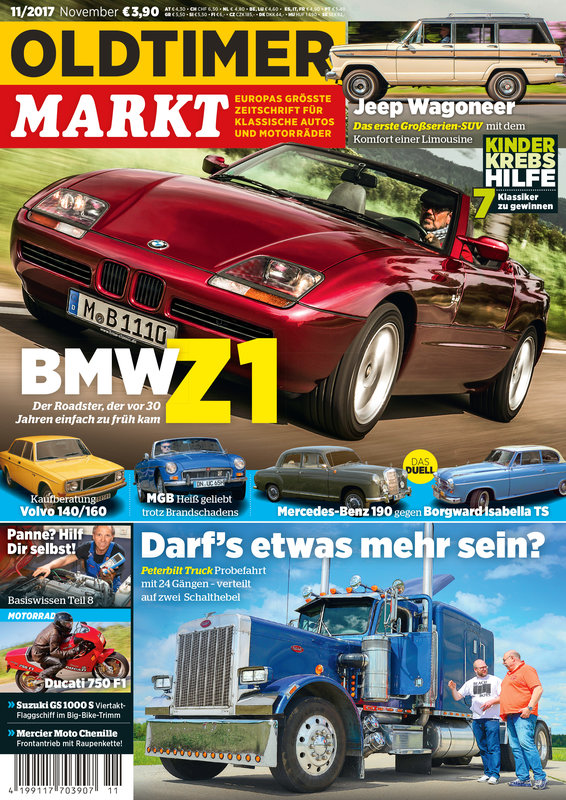 OLDTIMER MARKT 11/2017 – gedruckte Ausgabe