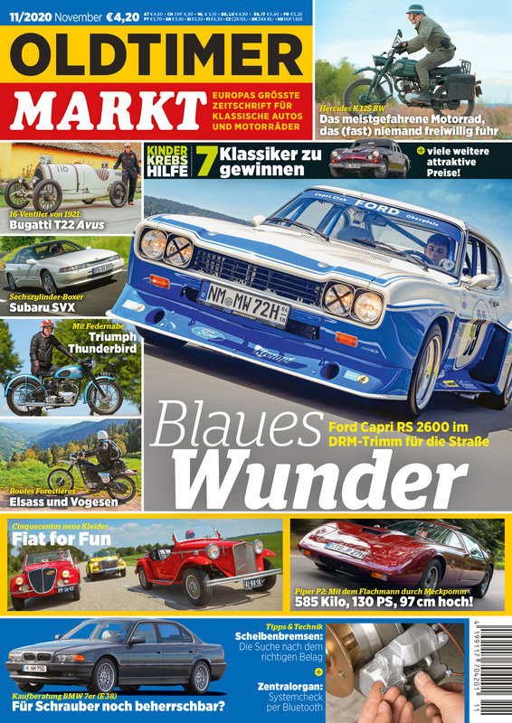 OLDTIMER MARKT 11/2020 – gedruckte Ausgabe