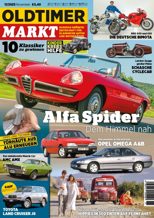 OLDTIMER MARKT 11/2025 OLDTIMER MARKT 11/2025