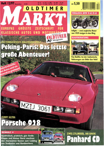 OLDTIMER MARKT 12/1997