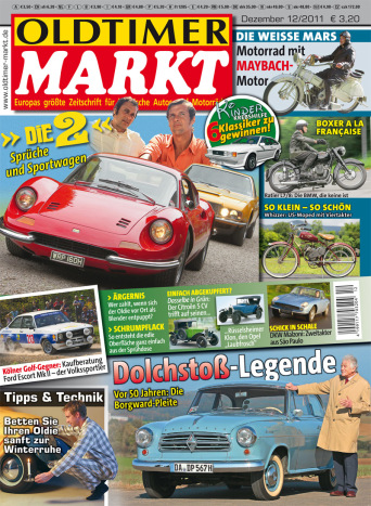 OLDTIMER MARKT 12/2011 – gedruckte Ausgabe