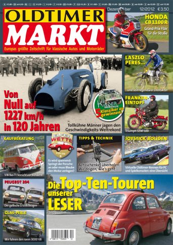 OLDTIMER MARKT 12/2012 – gedruckte Ausgabe