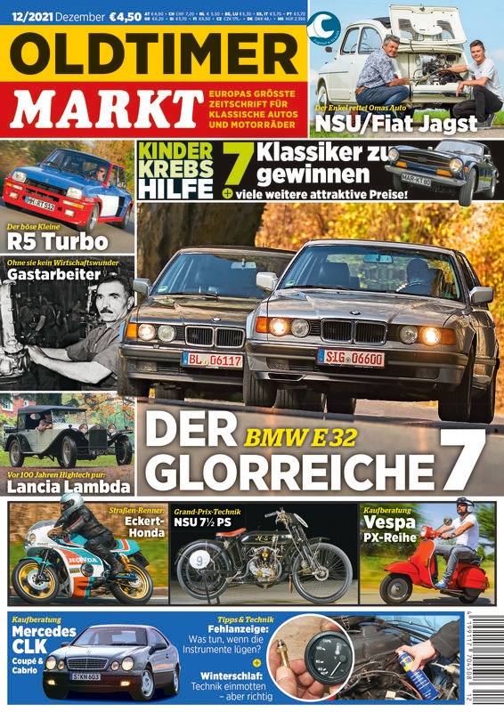 OLDTIMER MARKT 12/2021 – gedruckte Ausgabe