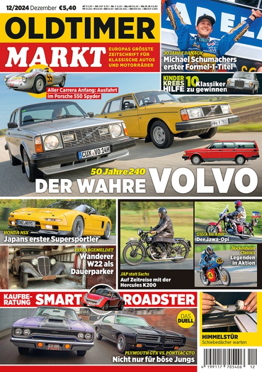 OLDTIMER MARKT 12/2024 gedruckte Ausgabe