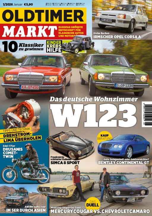 OLDTIMER MARKT 1/2026