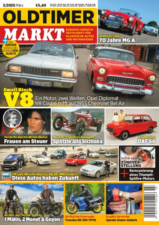 OLDTIMER MARKT 3/2025 gedruckte Ausgabe