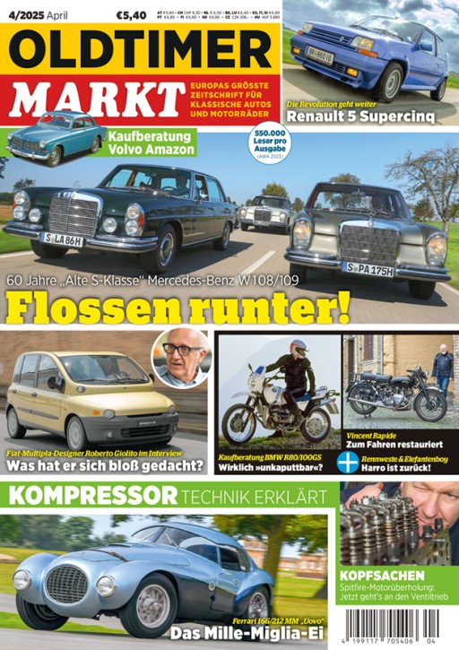 OLDTIMER MARKT 4/2025 gedruckte Ausgabe