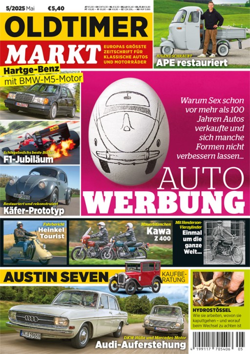 OLDTIMER MARKT 5/2025 gedruckte Ausgabe