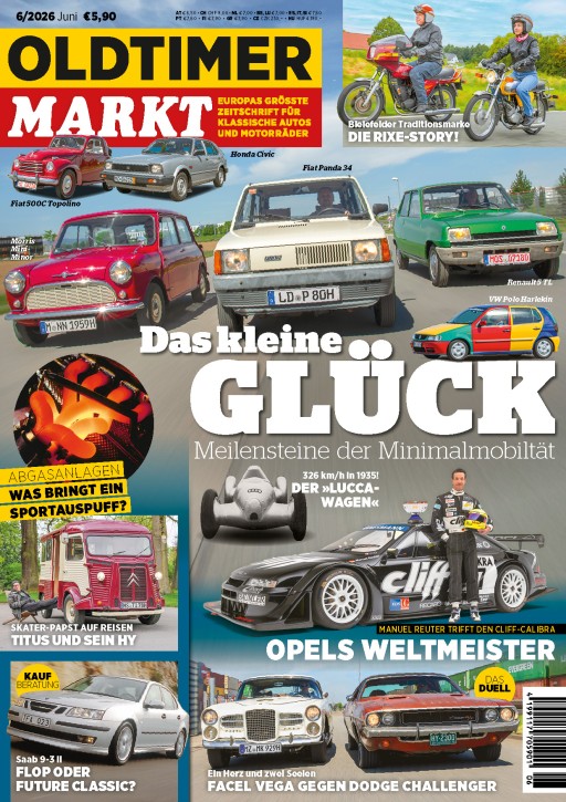 OLDTIMER MARKT 6/2026 gedruckte Ausgabe